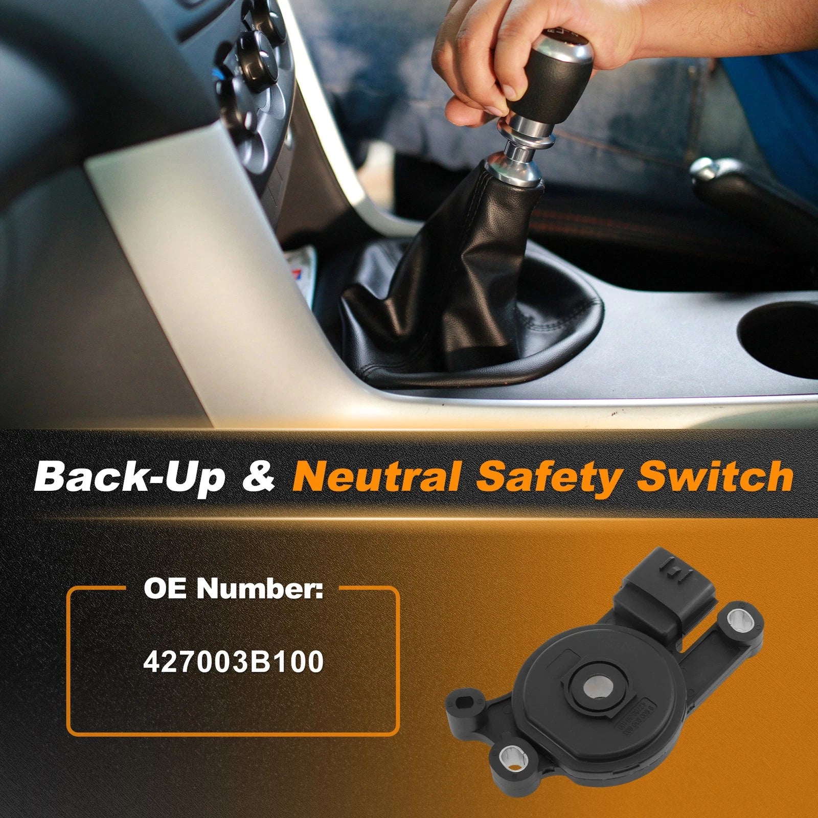 Neutral Safety Switch for Hyundai Accent (2012–2022) 427003B100