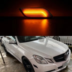 Amber LED Side Marker Light / Pair / for Mercedes E-Class W207/C207 (2010–2013)