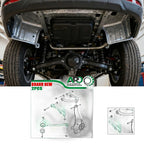 Set of 4 Front Lower Control Arms for Land Rover Range Rover