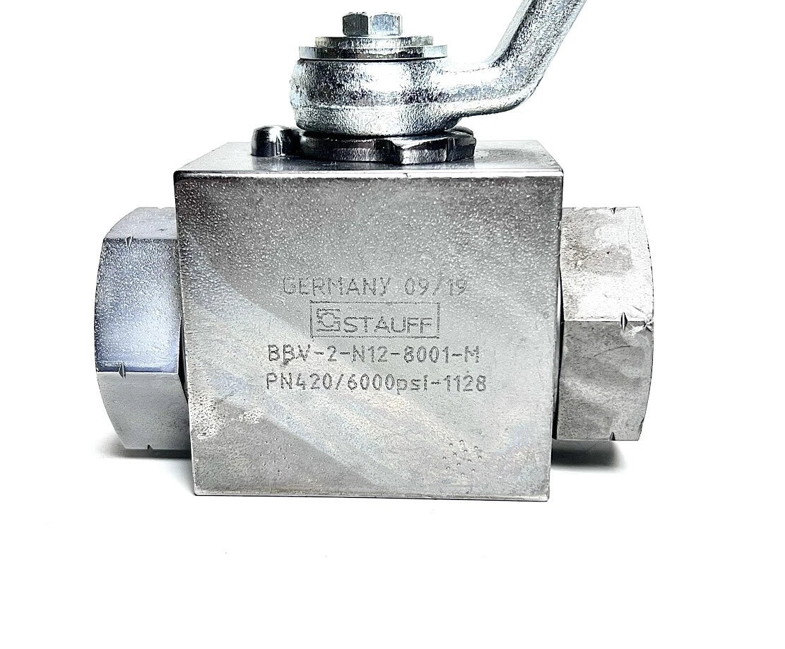 Stauff BBV-2-N12-8001-M Block Body Ball Valve 3/4in NPT High Pressure