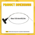 Engine Oil Indicator Dipstick for Dodge Ram 6.7L Diesel (2007–2022) 68005326AA