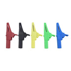 Set of 5 Copper Crocodile Clips for Multimeter Testing
