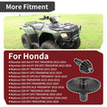 Rear Differential Gear Ring Pinion for Honda Rancher 420, Foreman 500, Rubicon 520 (2000–2023)
