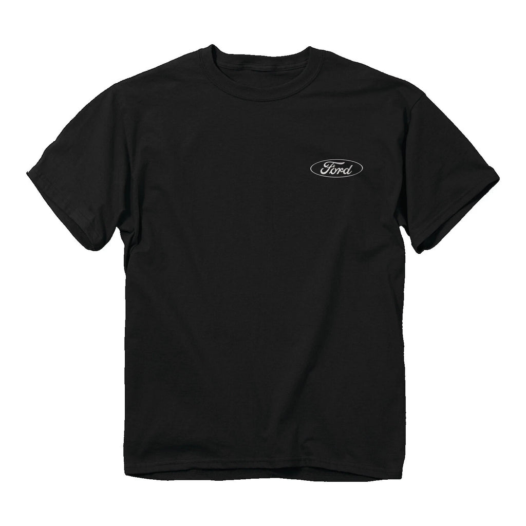 Ford Truck Camo American Flag Black T-Shirt for Ford F Series (1999–2016)