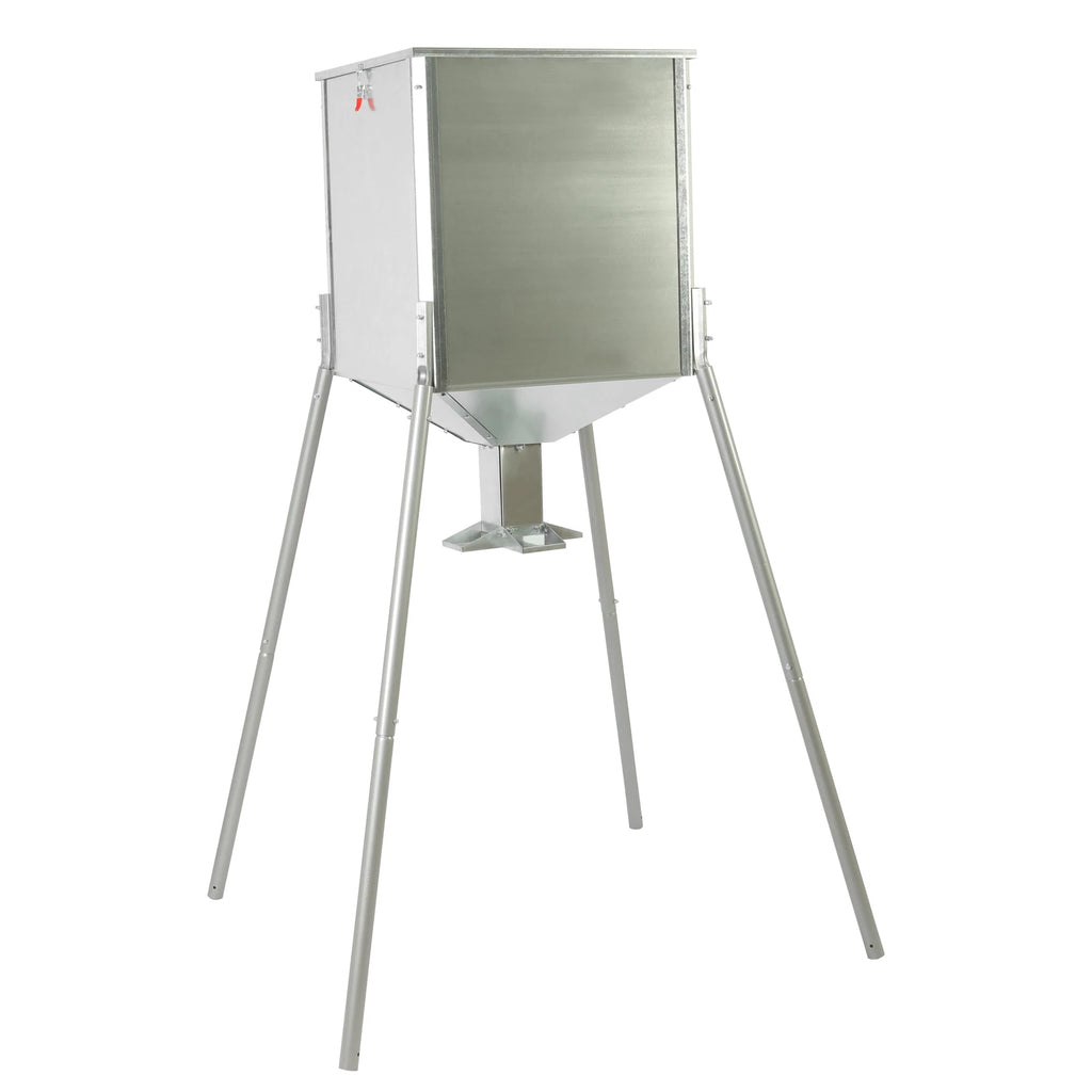 Gravity Feeder 450lb Zinc-Plated for Deer Turkey Big Game Hunting