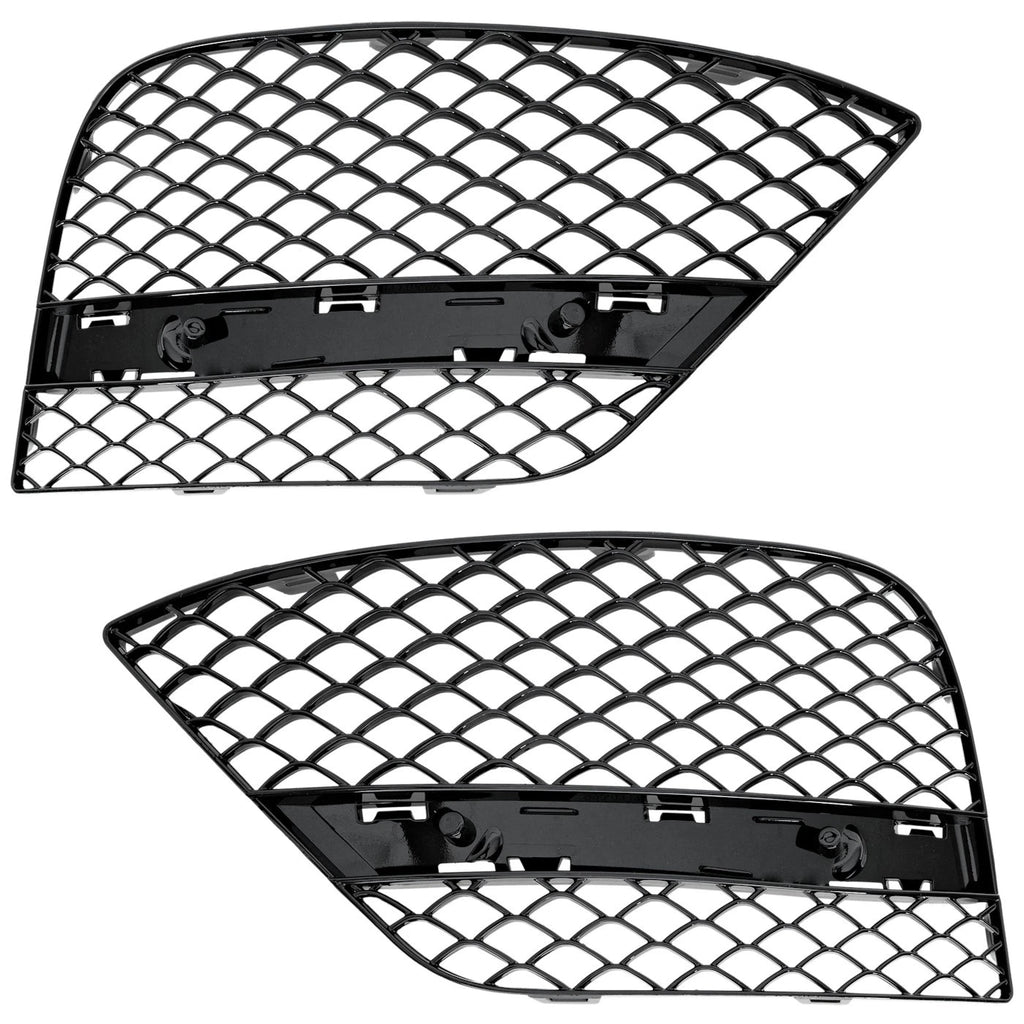 Bumper Face Bar Grilles for Mercedes-Benz 
