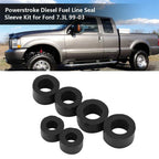 Fuel Line Sleeve Seal Kit for 1999-2003 Ford Powerstroke Diesel 7.3L