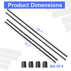 Set of 4 Wiper Blades for Volvo XC60 (2018–2023) 31490722