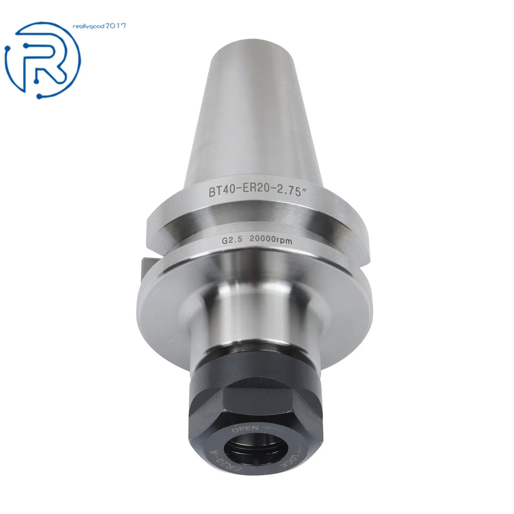 Collet Chuck Tool Holder BT40 ER20 2.75" Gage Length G2.5 20000 RPM