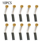 Set of 10 Carbon Brushes for Power Tools
