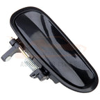 Door Handle for Honda Civic (1996-2000) Black Exterior Rear Left