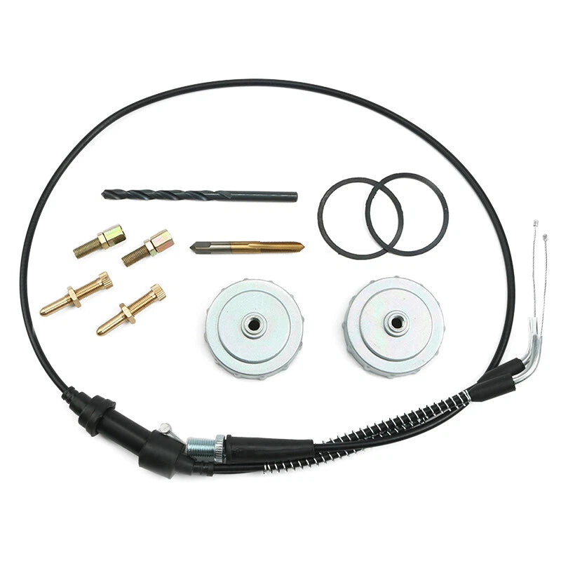 Thumb Throttle Cable Caps Eliminator for Yamaha Banshee (1987–2006)