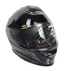 Z1R Solaris Full Face Helmet for Electric Snow (Size XL, Gloss Black) 0120-0389