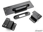 SuperATV Winch Mounting Plate for Honda Pioneer 500/520 (2017–2023)