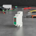 Din Rail Mount Voltage Meter for 11V to 310V DC with Digital Display