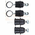 Set of 4 Front Upper and Lower Ball Joints for Ford Expedition (1997–2002)