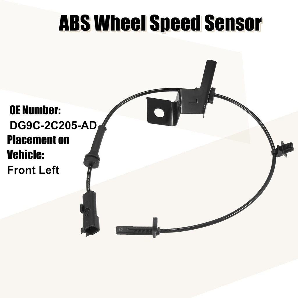 ABS Wheel Speed Sensor for Ford Mondeo (2015–2021) DG9C-2C205-AD