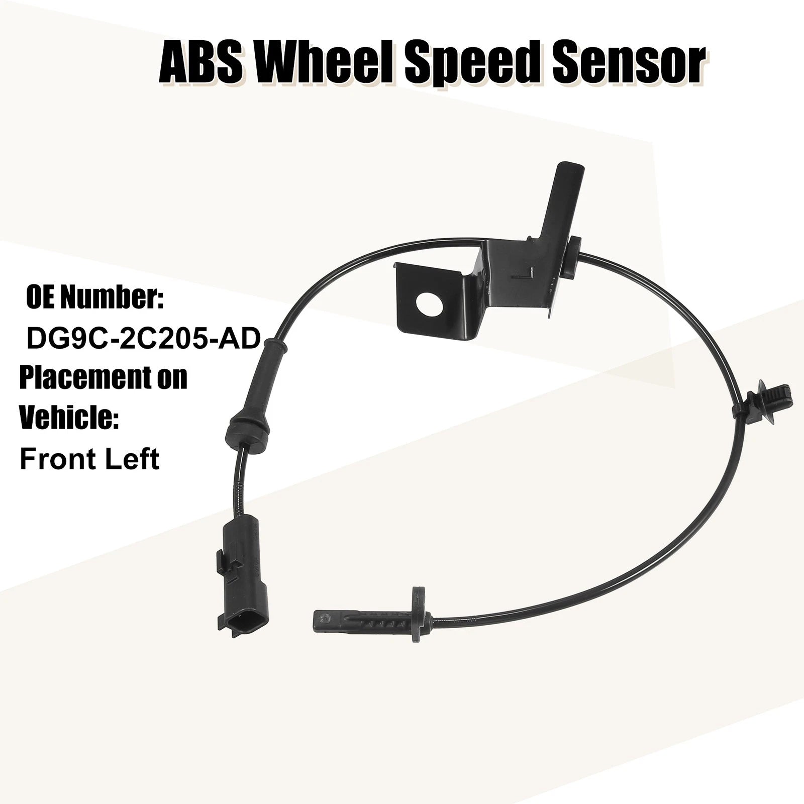 ABS Wheel Speed Sensor for Ford Mondeo (2015–2021) DG9C-2C205-AD
