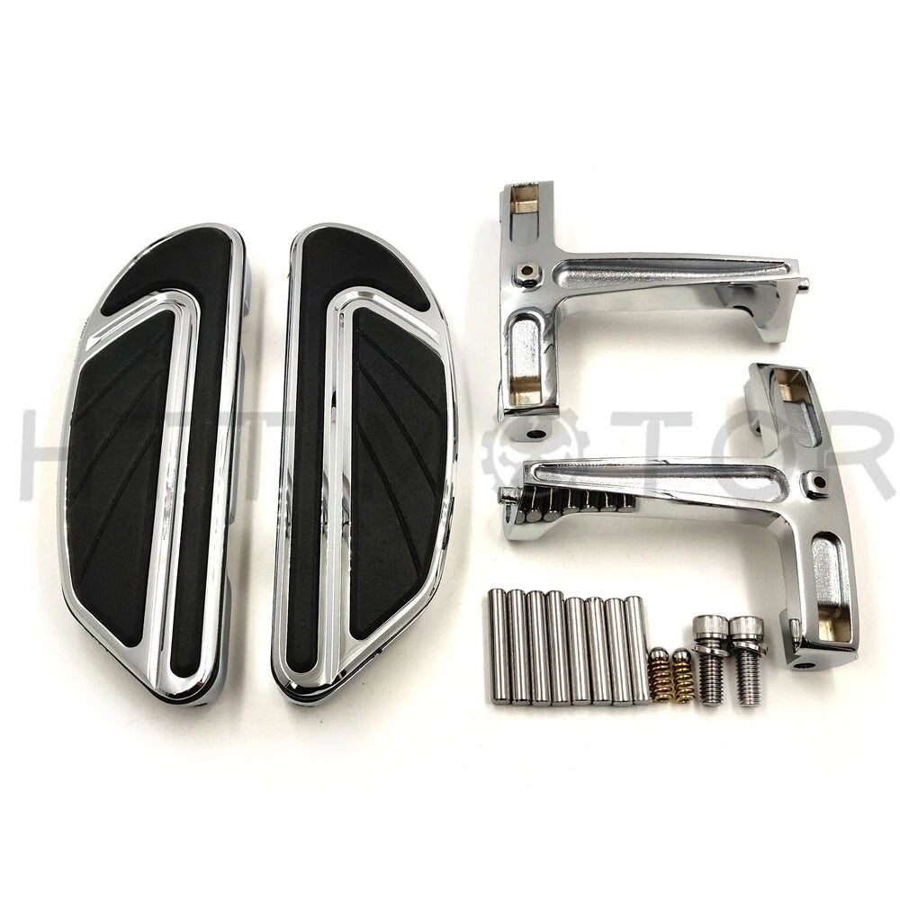 Airflow Passenger Floorboard Mount Bracket for Harley Touring FLHTI FLHR (1993–2008)