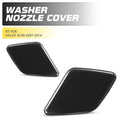 Pair Headlight Washer Nozzle Cover Caps for Volvo XC90 (2007–2014)