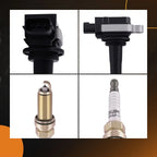 Ignition Coil Spark Plug Bundle for Nissan Sentra 2007–2009 (2.0L L4)