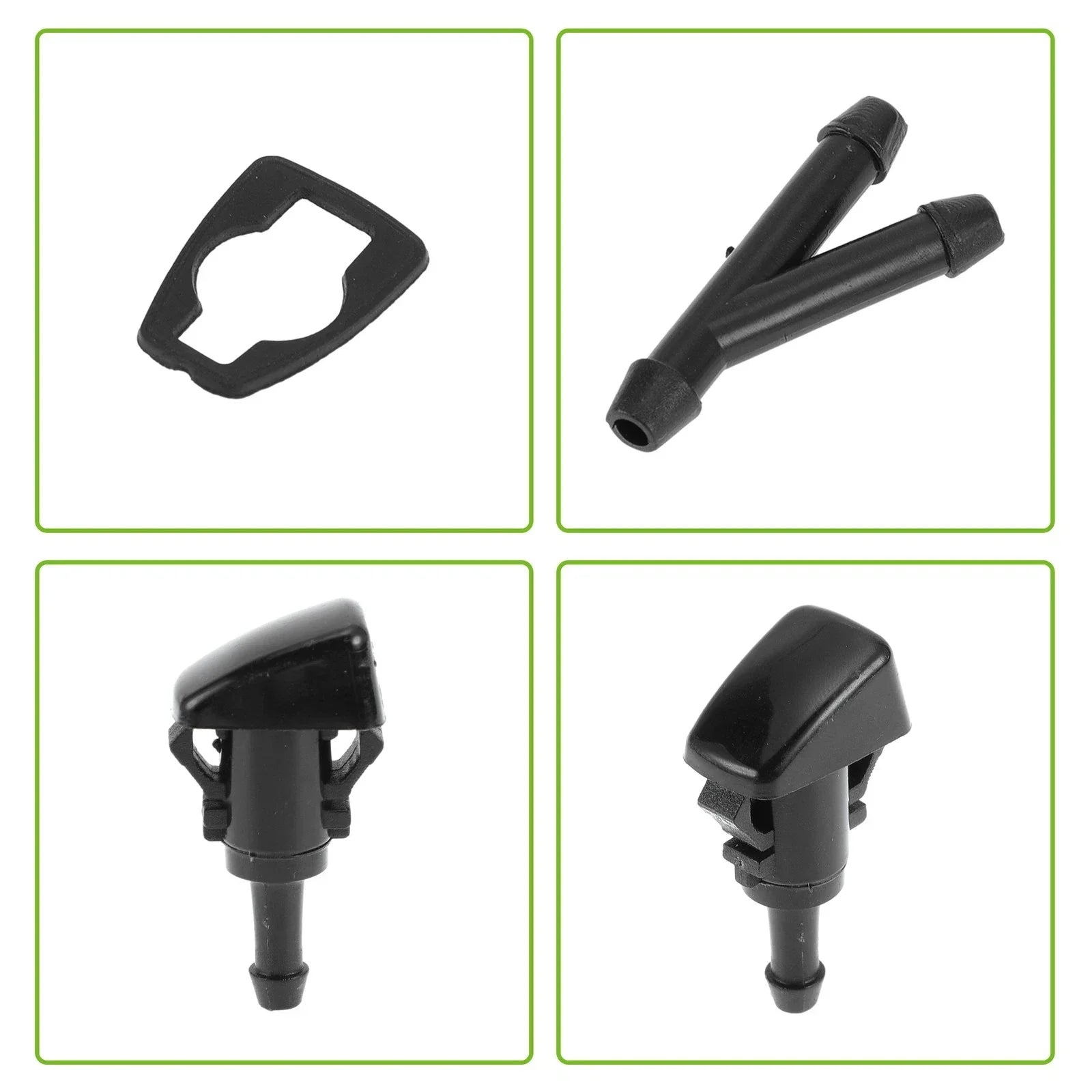 Windshield Washer Nozzle & Hose Connector for GMC