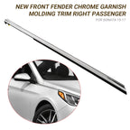 Chrome Fender Garnish Right Passenger Molding for Hyundai Sonata (2015–2017)