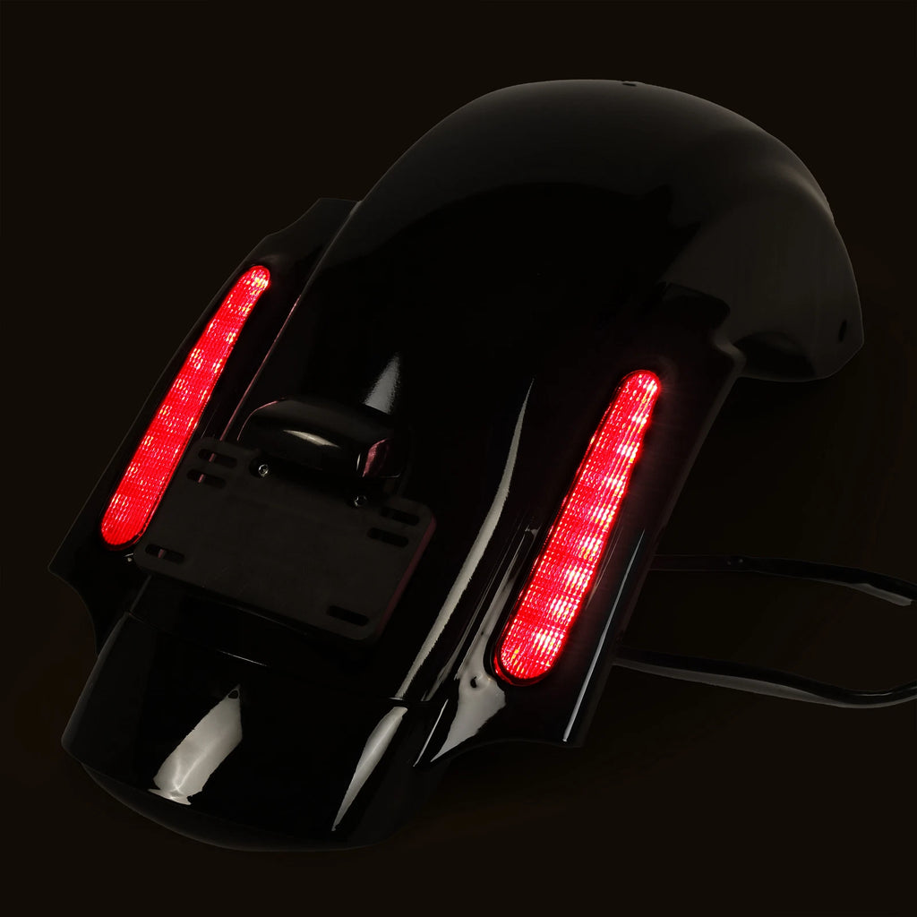 CVO Style Rear Fender System LED for Harley Road King Street Glide (2009–2013)