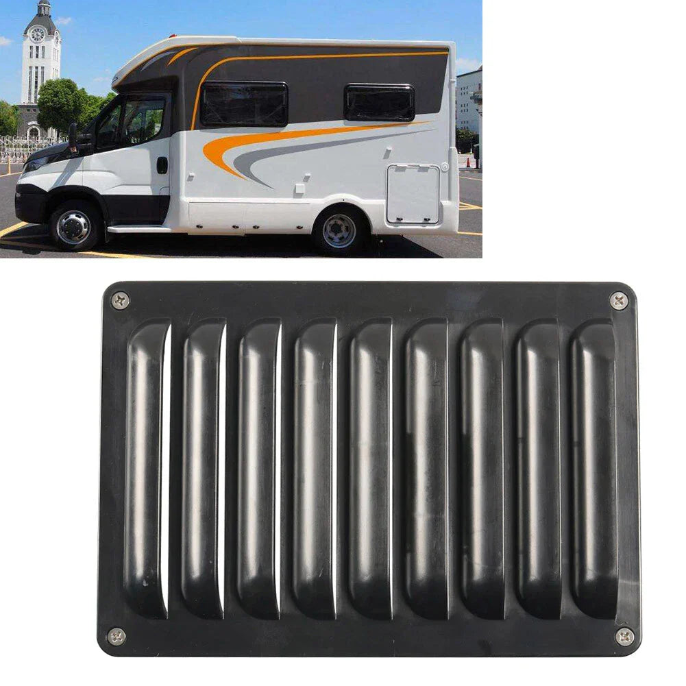 Black Air Vent Grill Cover Trim for RV Bus