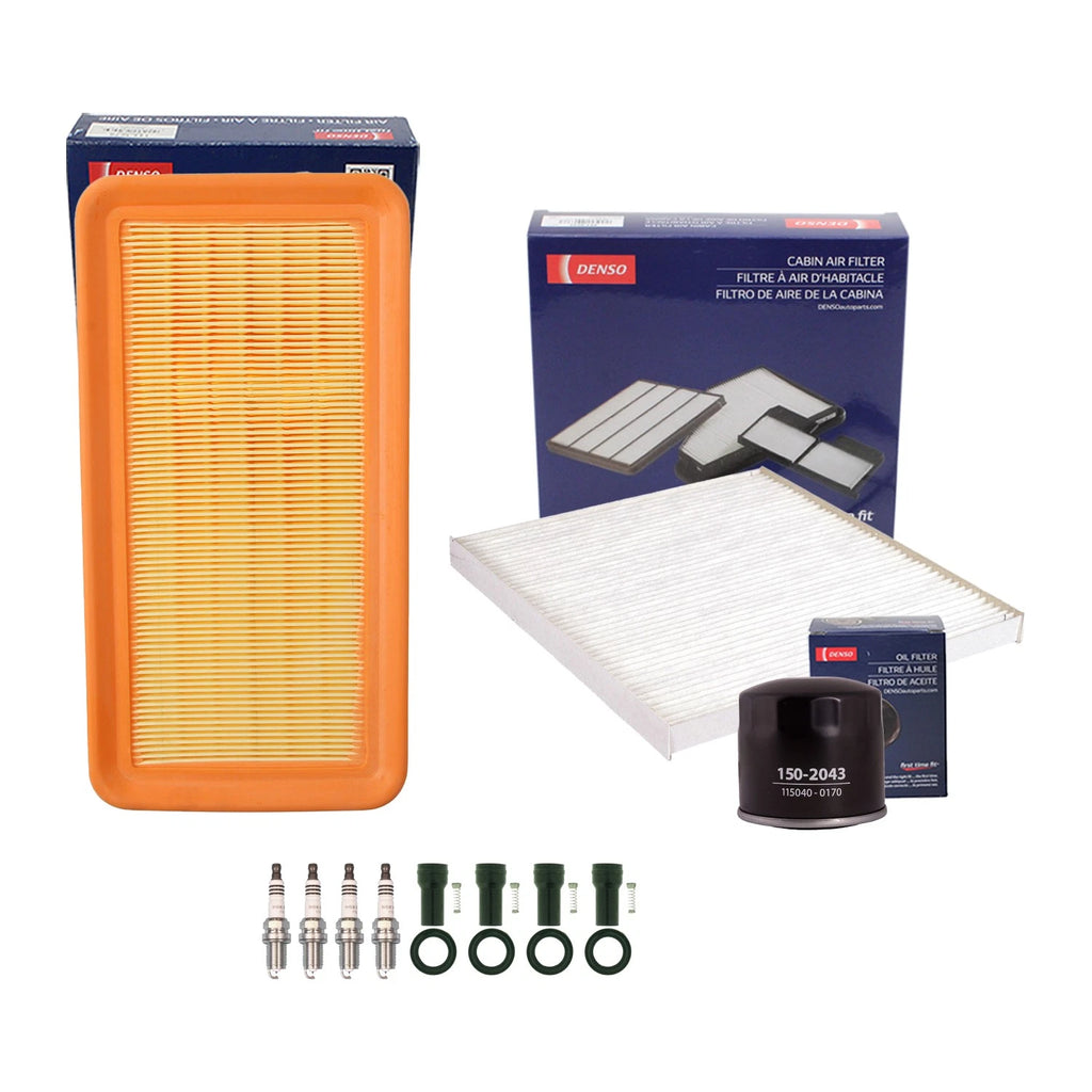 Tune Up Kit with 4 NGK Spark Plugs & Boots for Kia Rio/Rio5 (2012–2017)