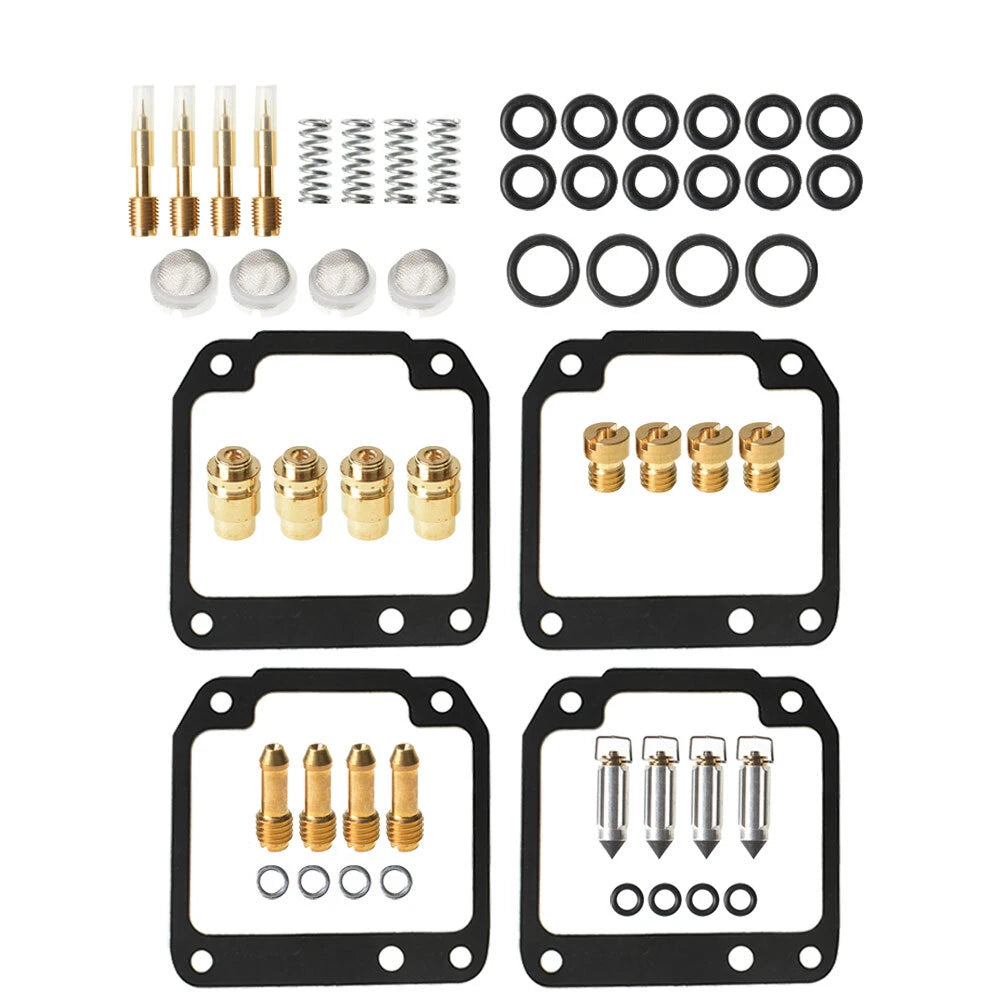 Set of 4 Carburetor Rebuild Kits for Yamaha FZ600 (1986–1988) YX600 Radian (1986–1990)