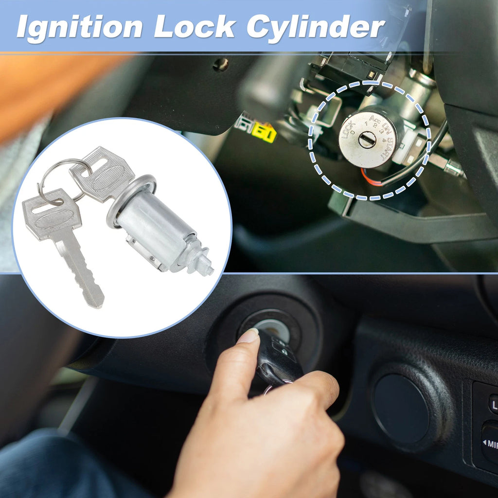 Ignition Lock Cylinder for Ford Bronco (1966–1979) D8TZ11582A/1972542, 2 Keys