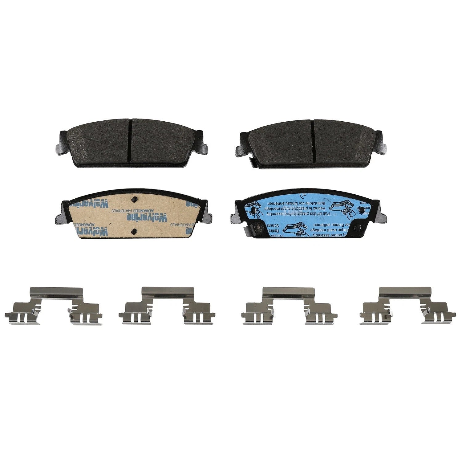 Rear Brake Kit 345mm Rotors & TRW Pro Metallic Pads for Cadillac Chevrolet GMC
