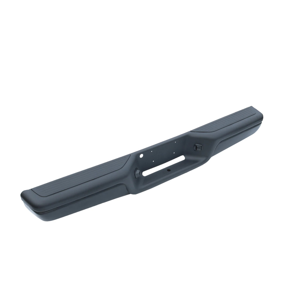 Black Steel Rear Step Bumper for Dodge Dakota (1997–2004)