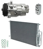 AC Compressor Kit with Condenser Replacement for Saab 9-3X 2.0L (2010–2011)