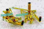 Rearset Rear Set for Kawasaki Ninja ZX10R (2004-2005) Gold Motorcycle