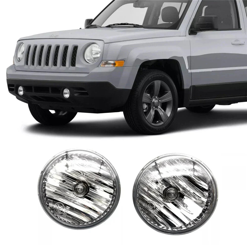 Jeep Car Bumper Fog Light Lamps  Left & Right (2014-2018)