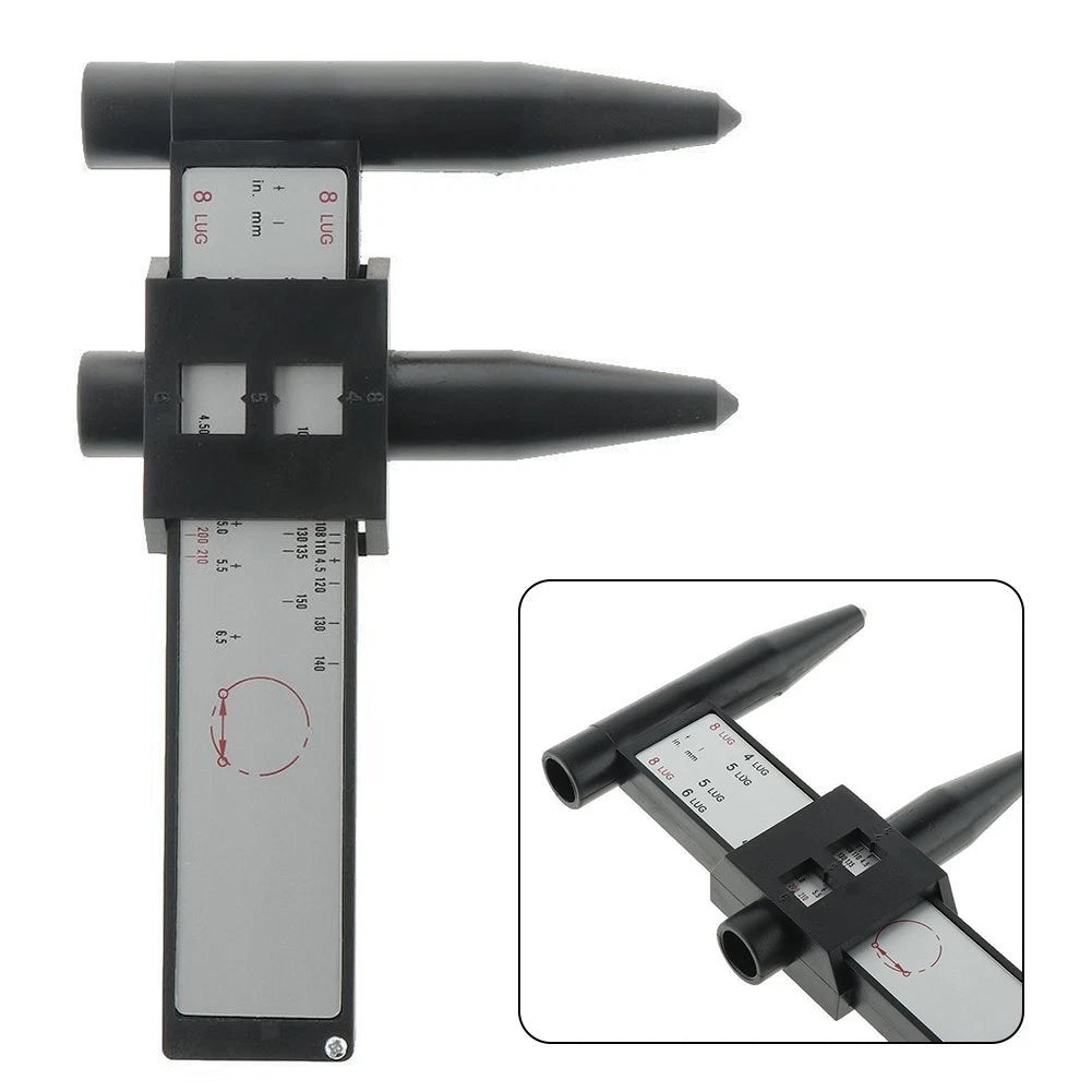 Wheel Studs Tool for Vehicle Wheel Rim Measurement