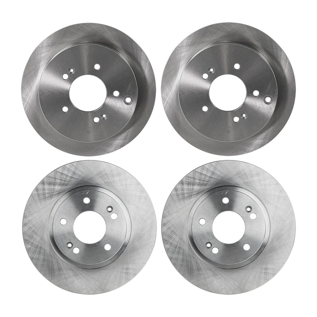 Front and Rear Disc Brake Rotors for Hyundai Santa Fe (2001–2006)