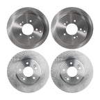Front and Rear Disc Brake Rotors for Hyundai Santa Fe (2001–2006)