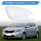 Headlight Lens Cover for Kia Rio (2005–2012) PC Clear