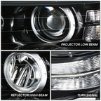 Left Side Projector HID Headlight Assembly for Acura TL Type S (2007–2008)