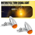 Chrome Bullet Turn Signals for Harley Sportster XL 1200 883 (1991–2023)