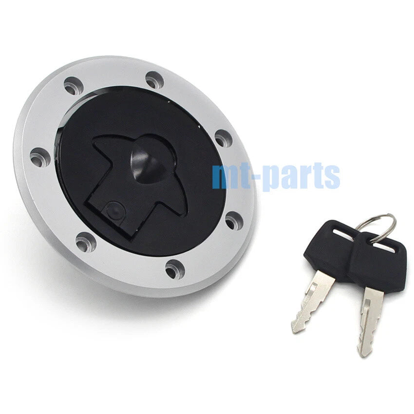 Fuel Gas Tank Cap Cover Keys for Kawasaki ZR250 Balius (1991–2007) / ZR400 Zephyr (1989–2008)