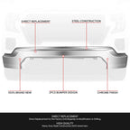 Chrome Front Bumper Face Bar for GMC Sierra 1500 Limited (2019–2021)