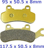 Brake Pads for Can-Am Defender MAX 6x6 PRO HD10 HD9 HD8 HD7 (2017–2026)