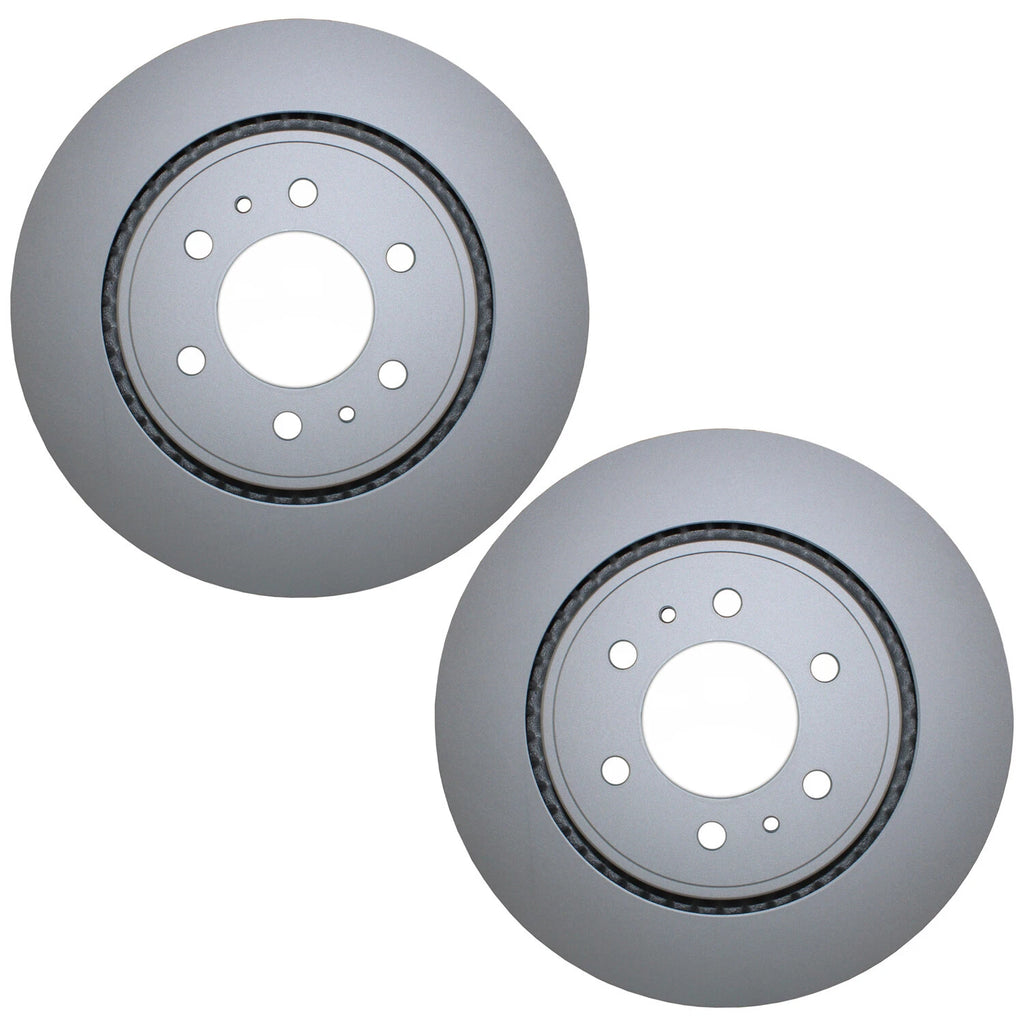 2X Front Coated 350mm Brake Rotors for Ford Expedition Navigator (1997–2002)