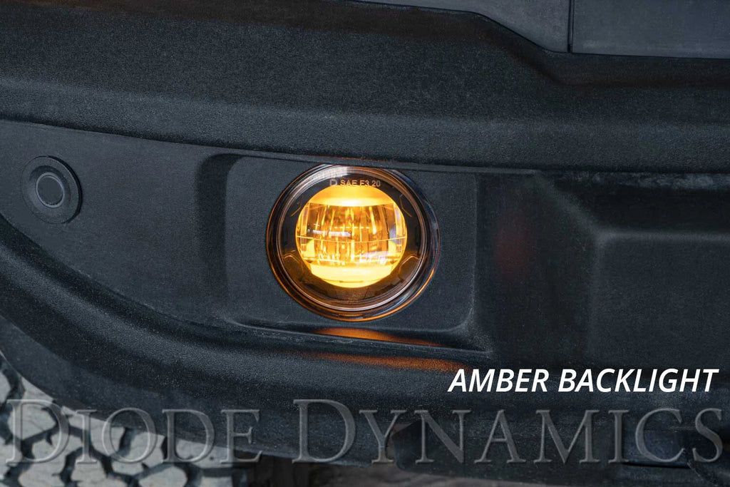 Diode Dynamics Elite Series Type A White LED Fog Lamps for Ford (2015–2020)