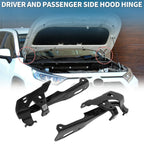 Hood Hinges for Honda Civic 2016-2021 Front Bonnet Bracket Black 2 x