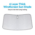 6 Layer Thick WindScreen SunShade for BMW 4-Series (2020–2025) UV Protection